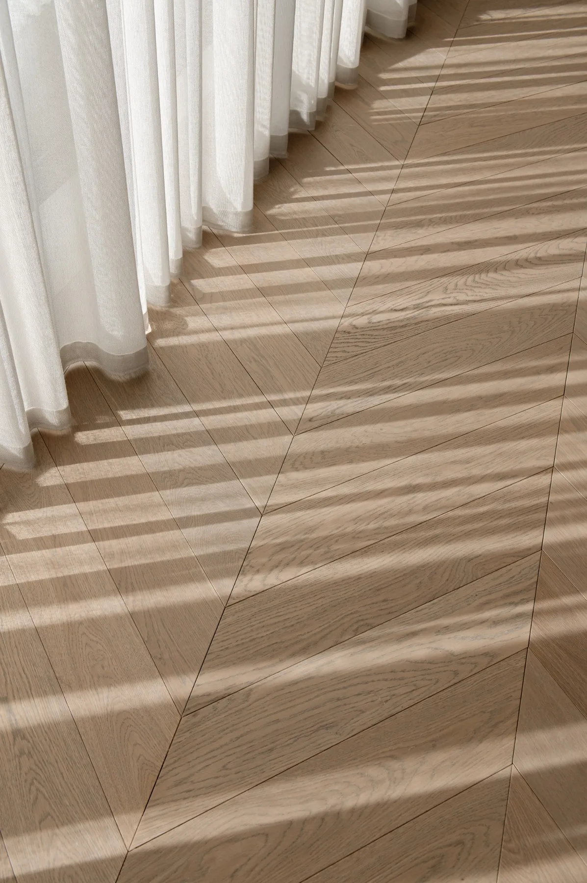 Architectural application of European White Oak flooring