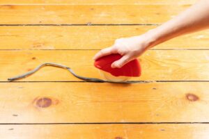Fill Larger Gaps with Flexible Rope or Wood Slivers