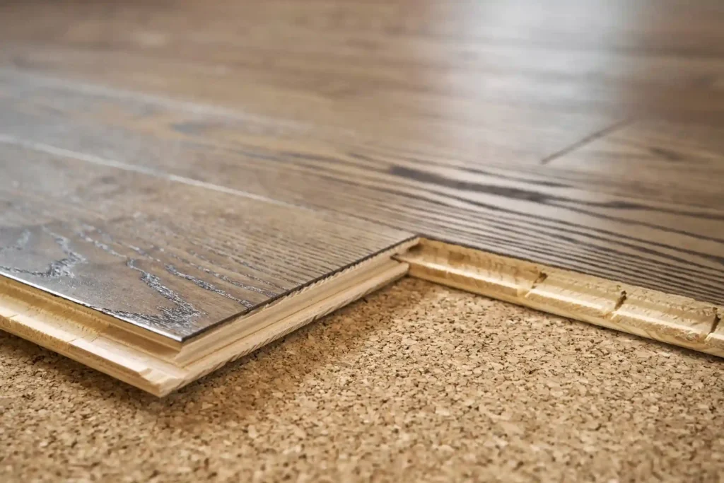 reduce the noise of hardwood floors