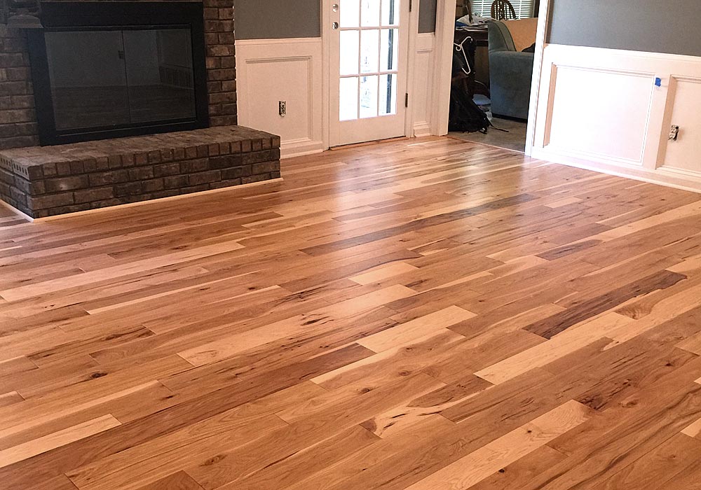 Random Width hardwood floor Pattern