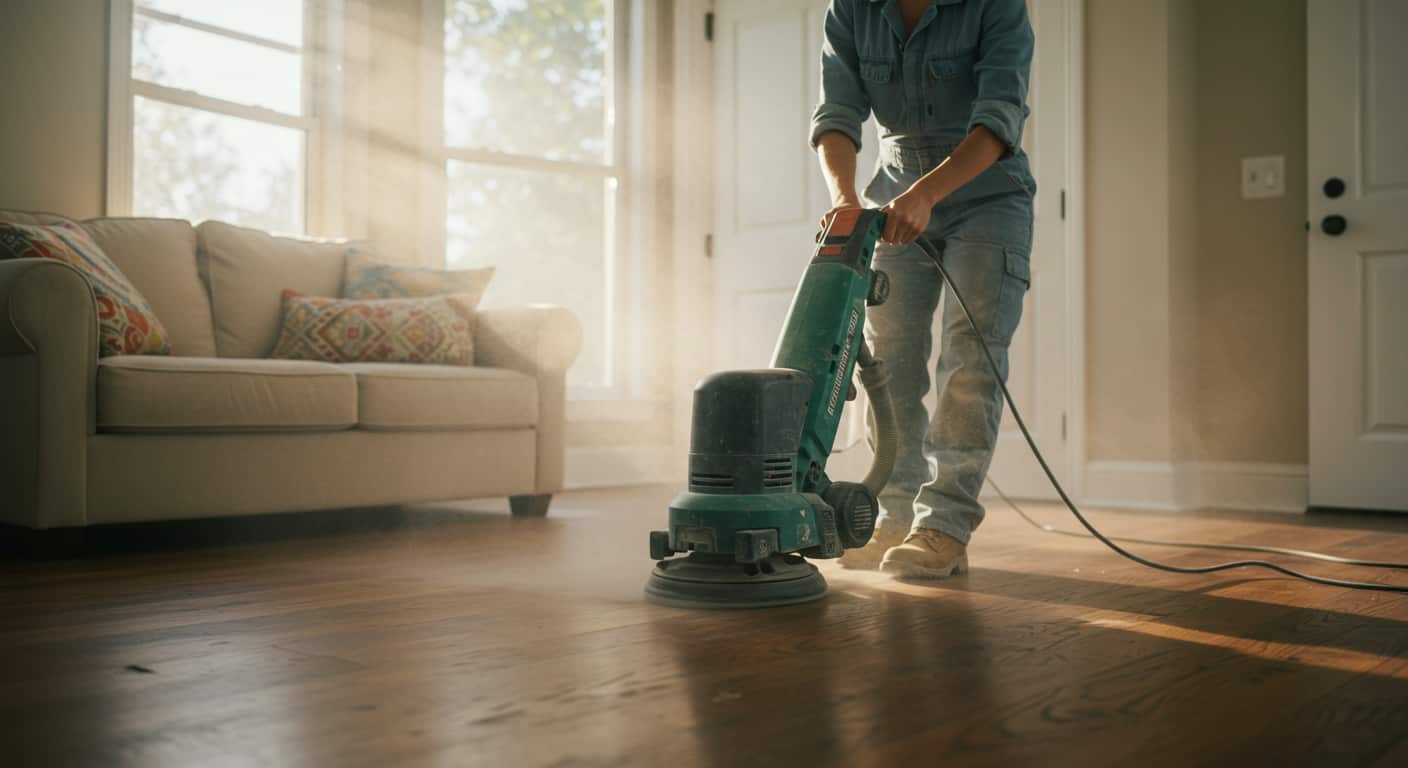 How to Sand Hardwood Floors