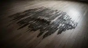 Water Damage on Hardwood Floors