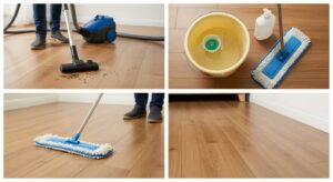 how to clean lvp floors