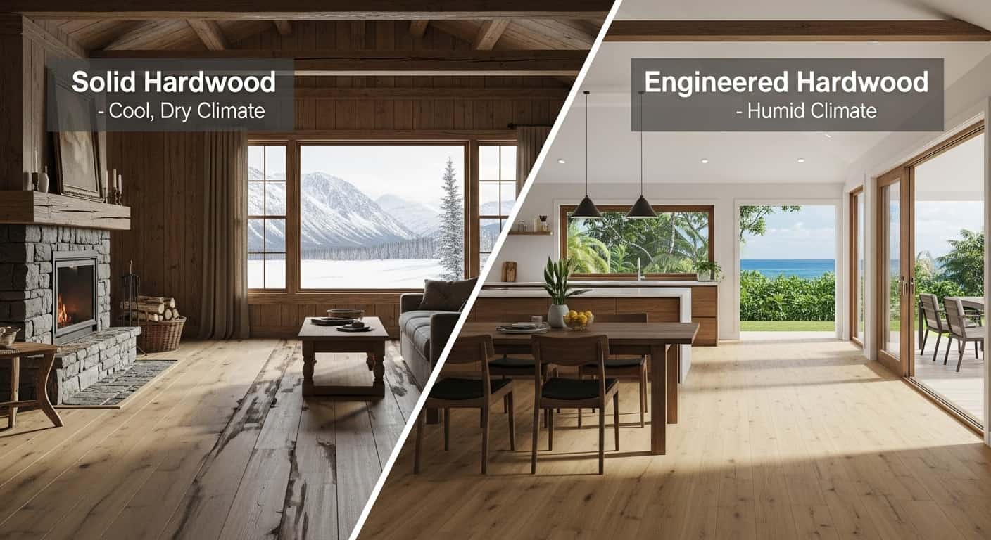 Solid vs. Engineered Hardwood