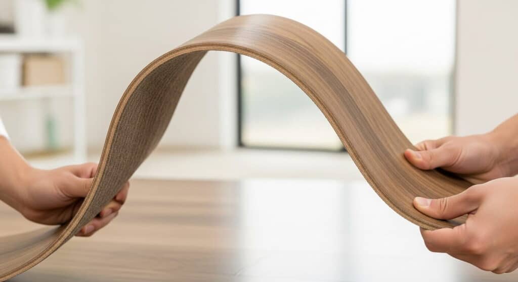 Luxury Vinyl vs Hybrid Flooring: What is the Difference? 1 luxury vinyl plank