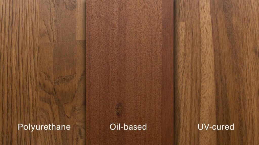 types of hardwood floor finishes