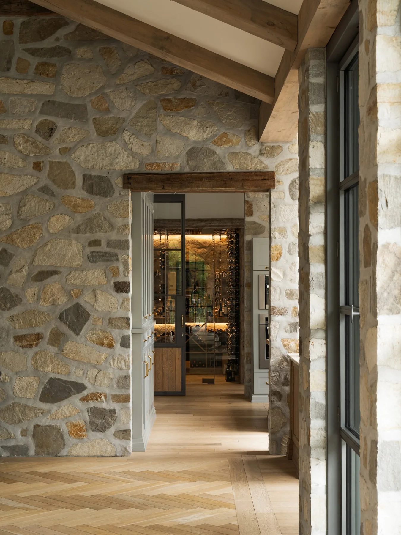 Wide Plank European White Oak installed interior 3