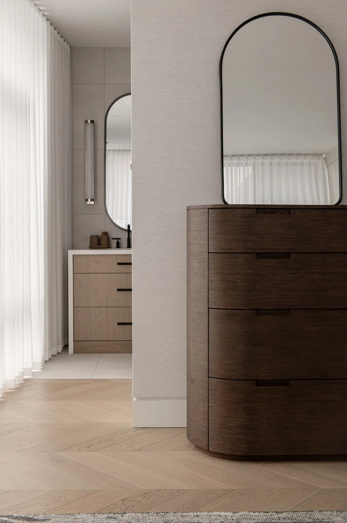 Wide Plank European White Oak installed interior 10